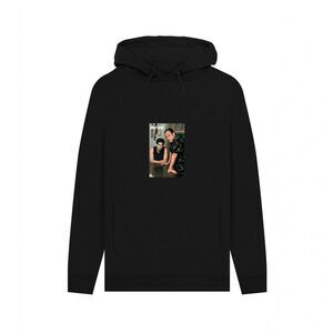 The Sopranos Unisex Adult Tony and Christopher Hoodie / Black